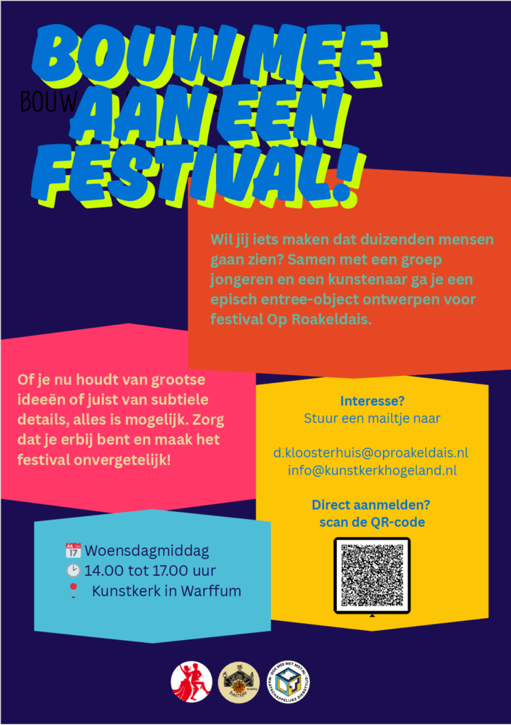 Bouw mee aan een festival